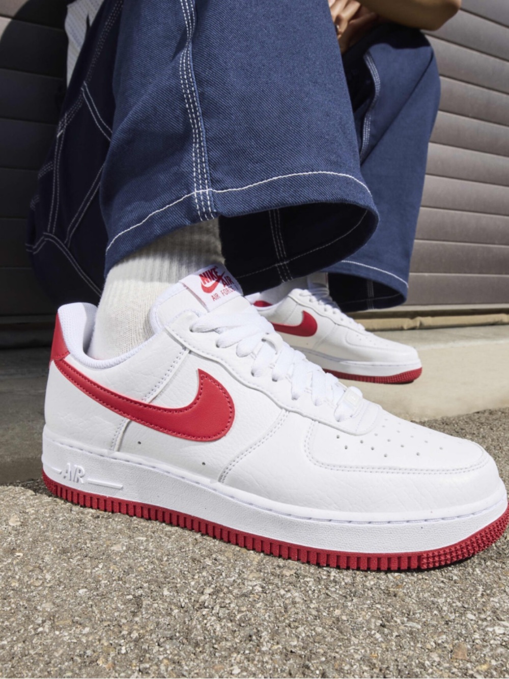 Nike Air Force 1 Low ‘07 Next Nature White and Pink Ladies Size 9.5